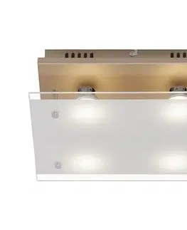 Svietidlá Briloner 3586-047 - LED Stropné svietidlo SMART GOLD 4xGU10/4W/230V 3586-047