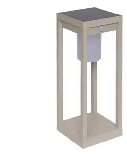 LED osvetlenie Hesperide - LED solárna lucerna PIKY LED/3,7V 2600 mAh 40 cm IP65 béžová 211214B