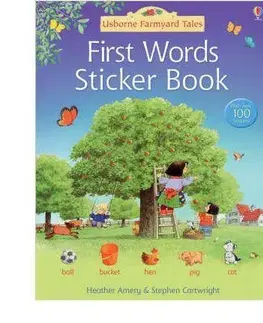 V cudzom jazyku First Words Sticker Book - Heather Amery