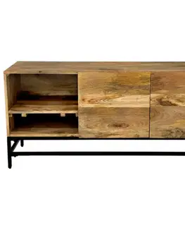TV stolíky TV stolík Gita 130x60x45 indický masív mango