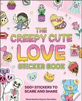 Pre dievčatá The Creepy Cute Love Sticker Book - Gaynor Carradice