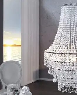 Osvetlenie Závesná lampa RIGA luster Dekorhome