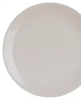 Dekorácie a bytové doplnky Plytký tanier Natural ivory 26,5 cm