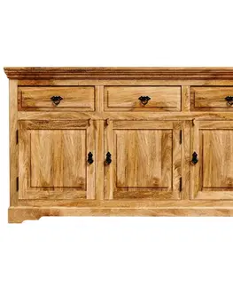 Komody Komoda Guru 160x90x45 indický masív mango