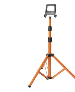LED osvetlenie Osram - LED reflektor so statívom TRIPOD LED/20W/230V 4000K IP65 oranžový 4099854572159
