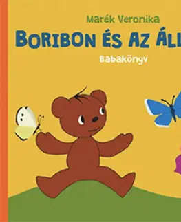 Leporelá, krabičky, puzzle knihy Boribon és az állatok - Babakönyv - Veronika Marék