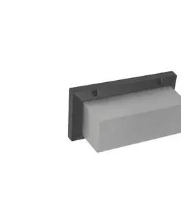 Svietidlá  Vonkajšie nástenné svietidlo BRETT 1xE27/35W/230V IP44 antracit SKU002426