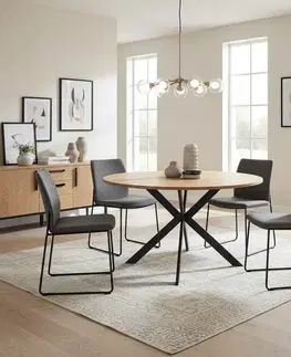 Kuchynské a jedálenské stoly Signal Jedálenský stôl TALIA II | dub 90 cm