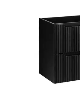 Skrinky do kúpeľne ArtCom Skrinka pod umývadlo NOVA Black 82-60-2S | 60 cm