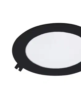 Svietidlá Rabalux 71226 - LED Podhľadové svietidlo SHAUN LED/12W/230V pr. 17 cm čierna 71226