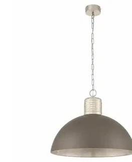 Svietidlá Eglo 49107 - Luster na reťazi COLDRIDGE 1xE27/60W/230V 49107