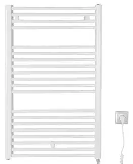 Radiátory do kúpeľne AQUALINE - DIRECT-E elektrické vykurovacie teleso, rovné, 600x960 400 W, biela ILE96T