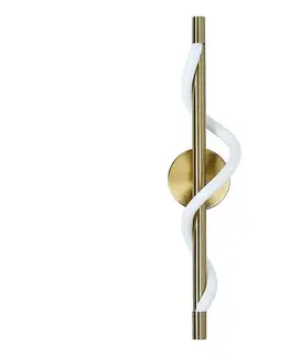 Svietidlá Light Prestige LED nástenné svietidlo MELECA LED/12W/230V 3000/4000/6000K zlaté LP-2345/1W GD