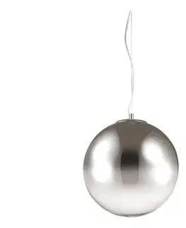Svietidlá Ideal Lux - Luster na lanku MAPA 1xE27/42W/230V pr. 40 cm šedá/dymová 161334