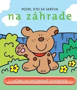 Leporelá, krabičky, puzzle knihy Pozri , kto sa skrýva na záhrade