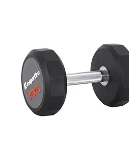 Činky Jednoručná činka inSPORTline Profi CPU 15kg