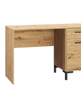 Kancelárske stoly Písací stôl Nevio 23 dub artisan