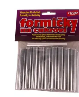 Formy na pečenie Kinekus Trubička na penový závin malá sada 20 ks