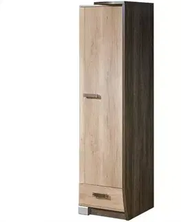 Spálňové šatníkové skrine Skriňa Romero R17P D.can/arusha