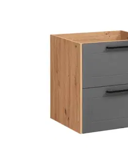 Skrinky do kúpeľne ArtCom Skrinka pod umývadlo MADERA Grey 820 | 60 cm