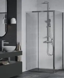 Sprchovacie kúty MEXEN/S - Apia sprchovací kút obdĺžnik 130x80, transparent, chróm 840-130-080-01-00