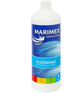 Flokulanty i koagulanty do bazénu Bazénová chémia aquamar vločkovač 1,0 l