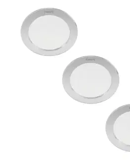 Svietidlá Philips - SADA 3x LED Podhľadové svietidlo DIAMOND LED/3,5W/230V 2700K 871869977809500