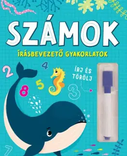 Príprava do školy, pracovné zošity Számok - Írásbevezető gyakorlatok