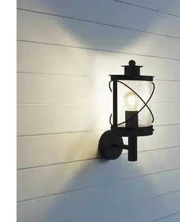 Záhradné lampy Eglo 94842 - Vonkajšie svietidlo HILBURN 1xE27/60W/230V 94842