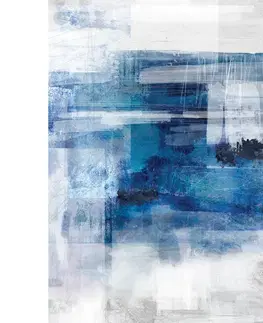 Obrazy Plátno maľba Blue Abstract