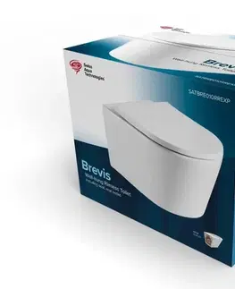 Záchody Cenovo zvýhodnený závesný WC set Geberit do ľahkých stien / predstenová montáž + WC SAT Brevis SIKOGES3W41 SIKOGES3W41