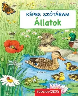 Leporelá, krabičky, puzzle knihy Képes szótáram - Állatok - Susanne Gernhäuser