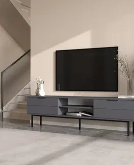 TV stolíky TV stolík Paul - Anthracite