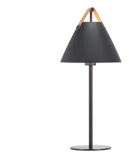 Lampy DFTP by Nordlux - Stolná lampa STRAP 1xE27/40W/230V čierna 46205003