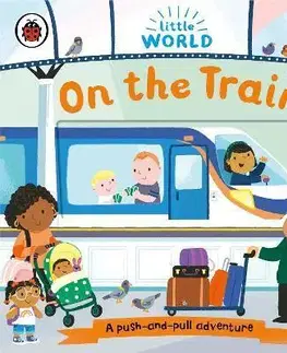 Nalepovačky, vystrihovačky, skladačky Little World: On the Train - Samantha Meredith