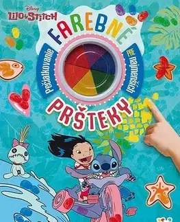Pre deti a mládež - ostatné Farebné pršteky - Lilo & Stitch