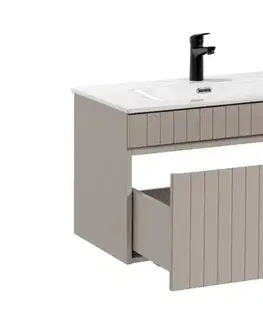 Skrinky s umývadlom ArtCom Kúpeľňová skrinka s umývadlom ICONIC Cashmere U80/1 | 80 cm