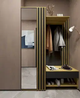 Predsieňový nábytok Predsieňový nábytok Tavo čierna/artisan