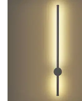 LED osvetlenie BRILAGI - LED vonkajšie nástenné svietidlo AURA LED/12W/230V 3000K IP54 antracit BRI260