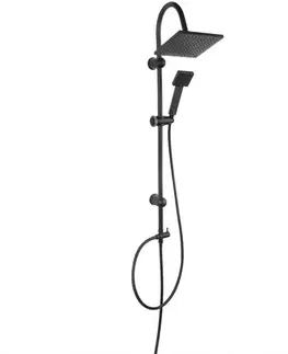 Sprchové súpravy a sety Sprchový set Squerto black