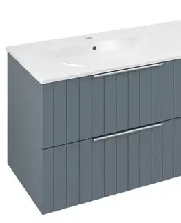 Kúpeľňový nábytok SAPHO - CIRASA STRIP umývadlová skrinka 139,6x52x46cm, siena CR141-4242S-21