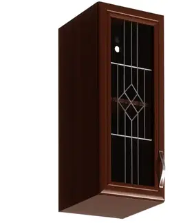 Kuchynské skrinky visiace Kuchynská skrinka Sycylia G30S L orech milano