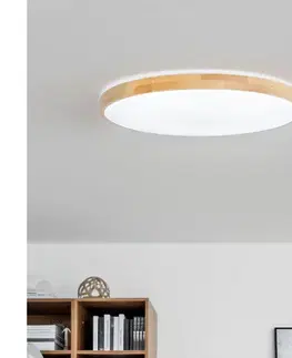 Svietidlá BRILAGI - LED stmievateľné stropné svietidlo PINE LED/60W/230V + diaľkové ovládanie BRLD500-60W/LED/SD