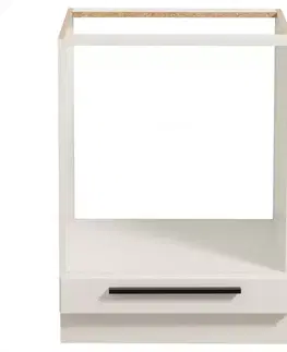 Kuchynské skrinky stojace Kuchynská skrinka Claudia D60UR biely 11008686