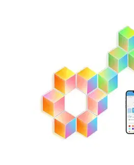 Svietidlá Govee - SADA 10x LED Svietidlo Glide Hexa Pro LED Smart RGBIC Wi-Fi H6066302