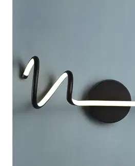 Svietidlá ONLI - LED Nástenné svietidlo TWIST LED/6W/230V 4000K čierna 5061/APN