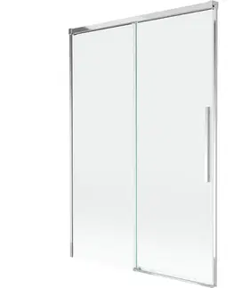 Sprchové dvere MEXEN/S - Rox vaňová zástena 2-krídlová posuvná 120 x 150, transparent, chróm 8C9-120-001-01-00