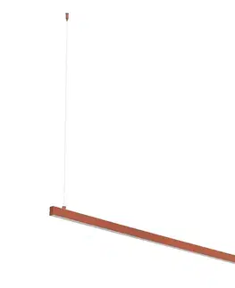 Svietidlá Argon 8834 - LED Luster na lanku MIAMI LED/37W/230V 3000K hnedá 8834