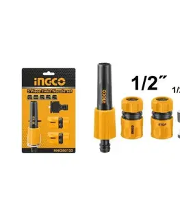 Postrekovače Kinekus Postrekovač prúdnicový na vodu + 2x rychlospojka + 2x adapter INGCO