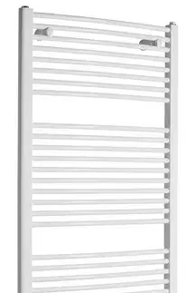 Radiátory do kúpeľne AQUALINE - ORBIT vykurovacie teleso s bočným pripojením 750x1850 biela ILO87T